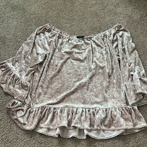 Velvet Xl light pink top